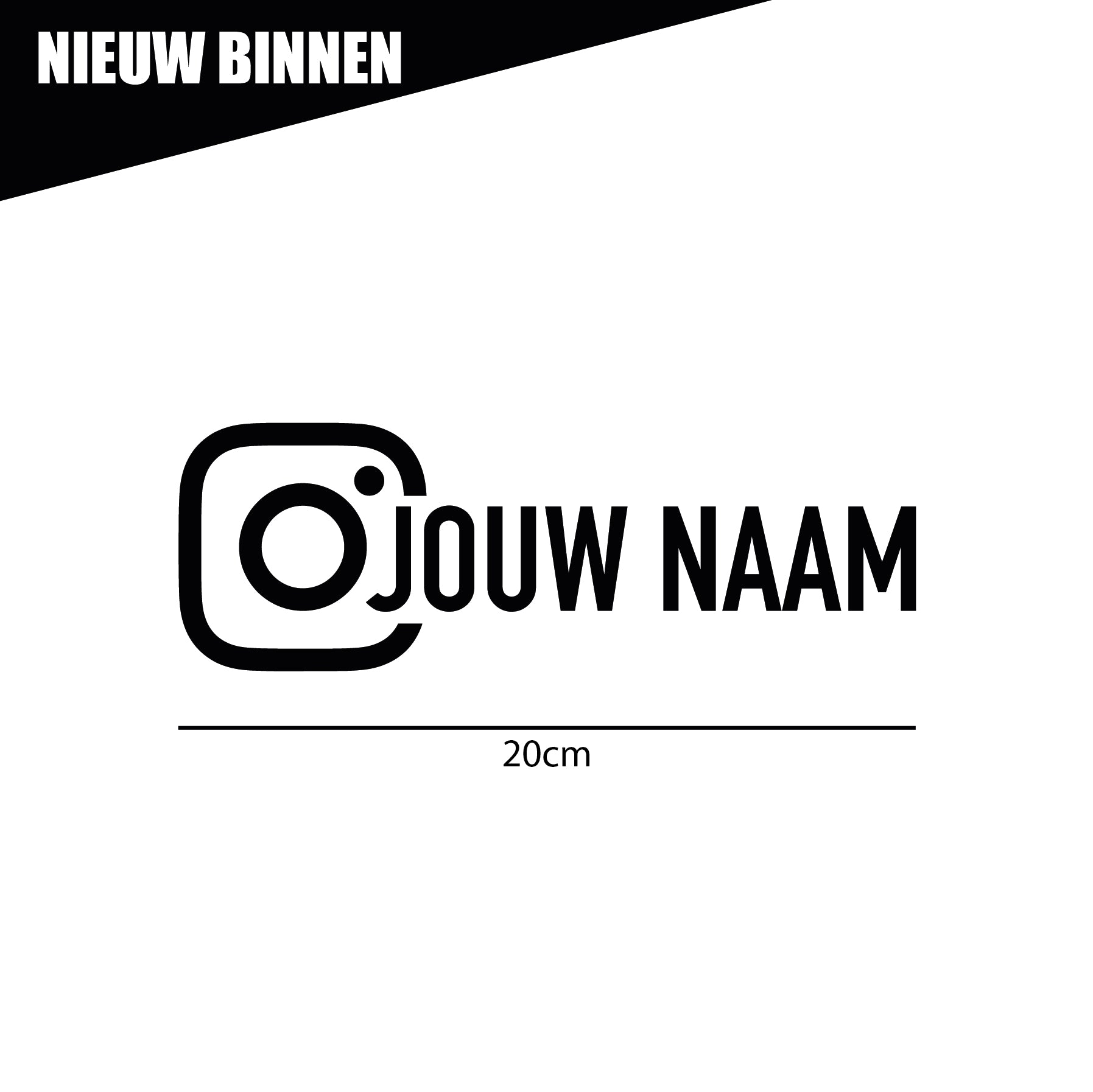 INSTAGRAM NAAM STICKER DESIGN 2